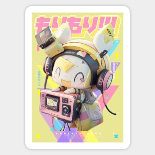 COORDI BUNNAITY - AUDIO THINGYS COLLECTION | Anime Manga Kawaii Aesthetic Bunny Pop Art Design | PROUD OTAKU Sticker